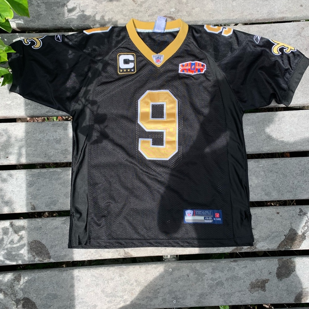 Drew Brees Saints Super Bowl Jersey